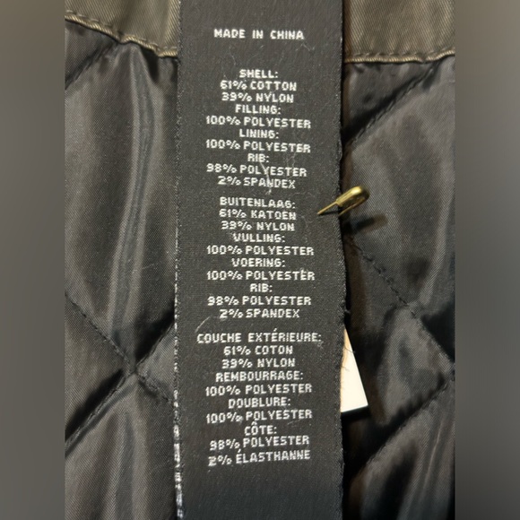 HARLEY-DAVIDSON Quilted Full Zip Cotton Blend Motorcycle Bomber Jacket - Picture 7 of 11